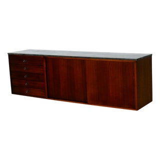 Floating Side Board by Osvaldo Borsani for Tecno, 1970s For Sale