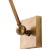 Arteriors Home Padma 19" Adjstable Arm Sconce For Sale - Image 4 of 5