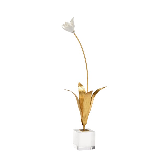 Chelsea House Inc Tulip on Stand Sculpture For Sale
