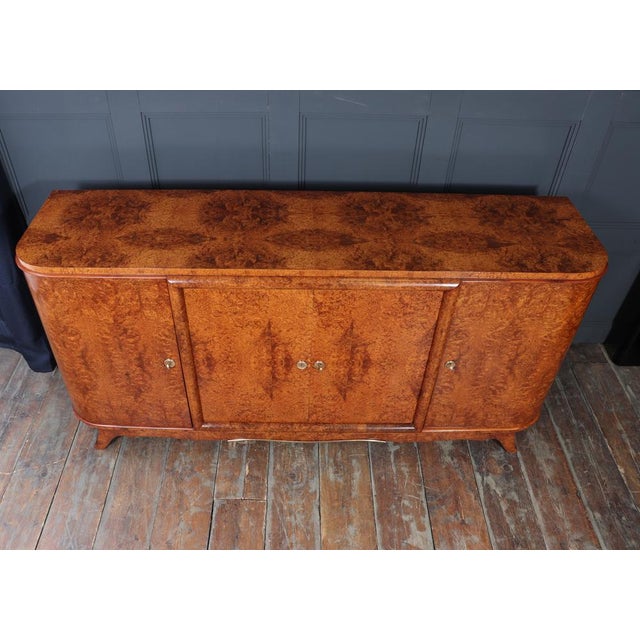 French Art Deco Amboyna Sideboard, 1925 For Sale - Image 13 of 18