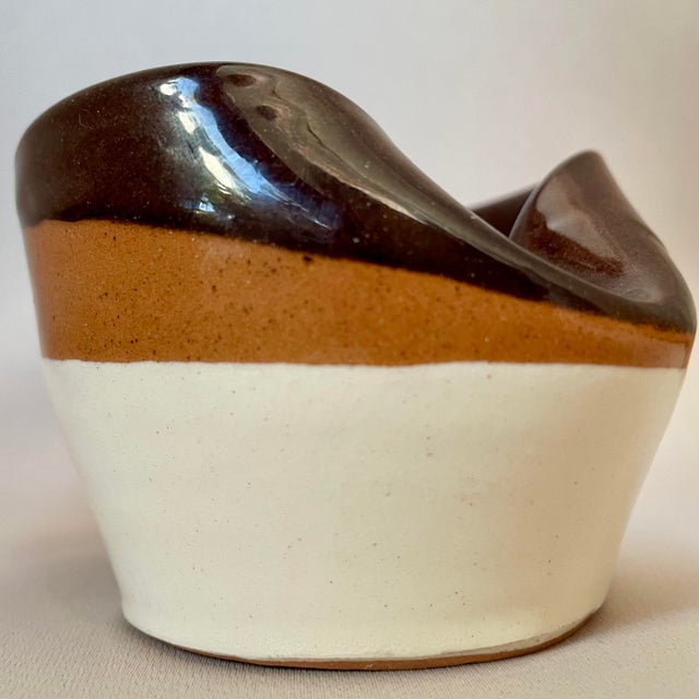 Mid-Century Glazed Ceramic Ashtray from Uluv, 1970s For Sale - Image 4 of 14