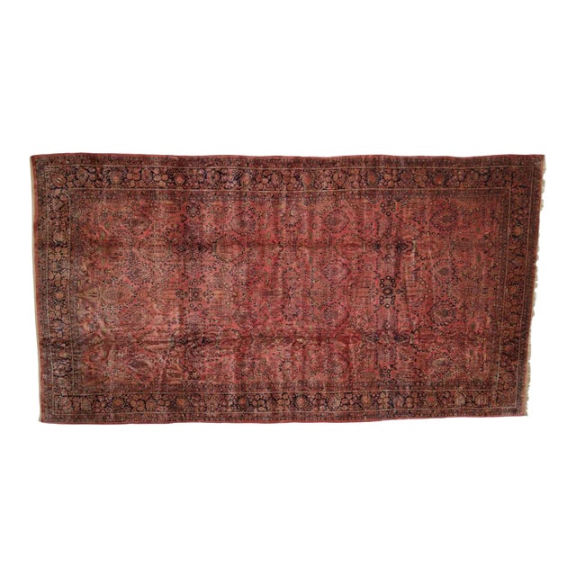 1920s Vintage Sarouk Mohajeran Rug For Sale