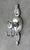 Neoclassical French Chrome Vanity Hook Set, 1970s, Set of 2 For Sale - Image 4 of 7