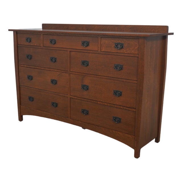 Stickley Mission Oak Arts & Crafts Gentlemens Chest For Sale