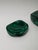 1960s Pair of Carved and Polished Malachite Vide-Poches, or Ash Trays Circa 1960 For Sale - Image 5 of 8