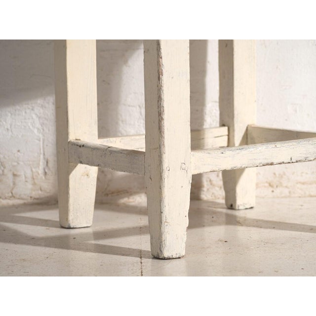 Wood Bedside Tables in Pine Wood, Central Europe, 1940, Set of 2 For Sale - Image 7 of 12