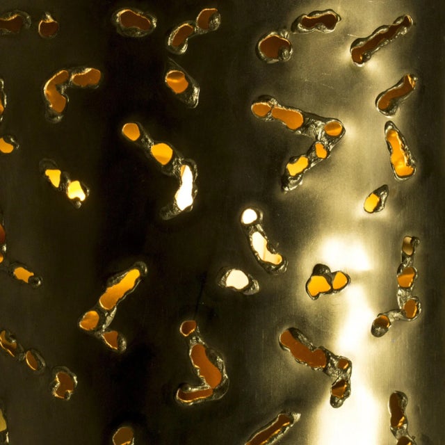 Metal Brass Wall Lamp from Boréns For Sale - Image 7 of 10