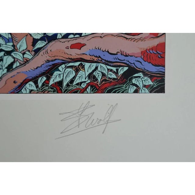 Yves Swolfs, Dampierre, Silkscreen For Sale - Image 7 of 10