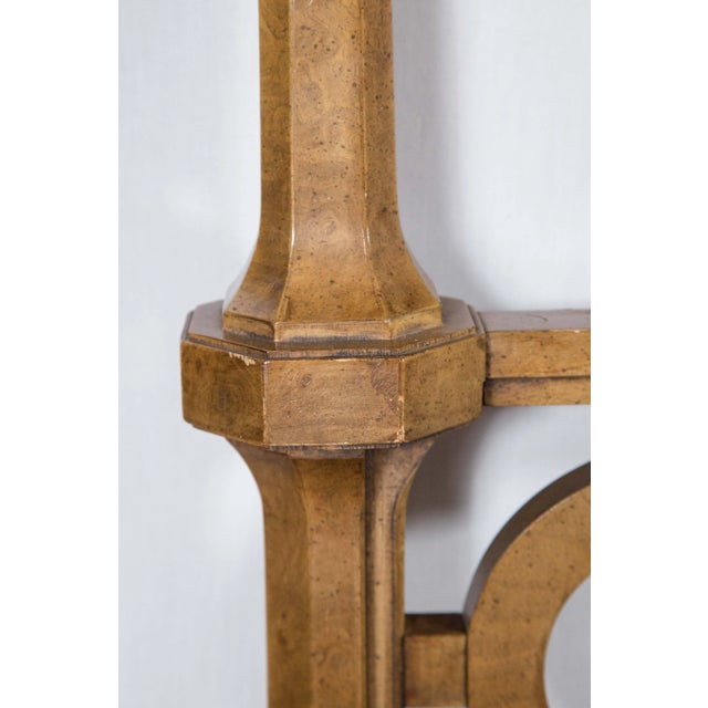 Brown 1960s Vintage Hollywood Regency Headboard For Sale - Image 8 of 17