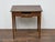 19th Century English Oak Table with Chippendale Brass Pull and Tapered Leg For Sale In Atlanta - Image 6 of 12