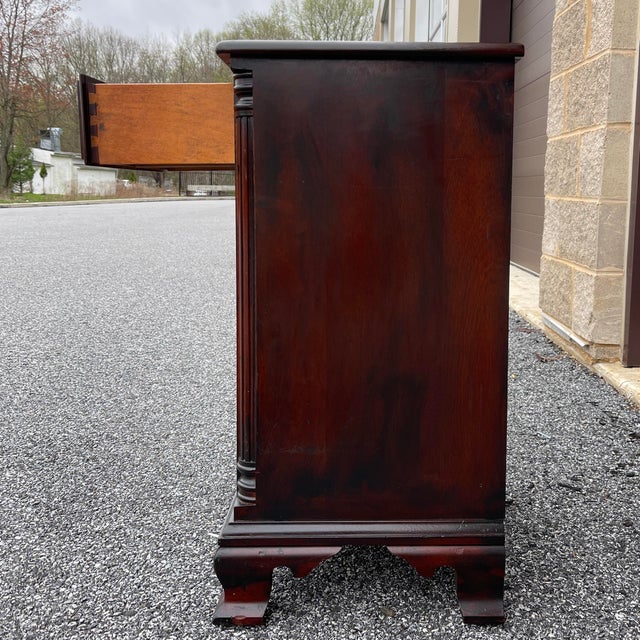 Antique Kling Traditional Chippendale Solid Mahogany Nightstand Chairish