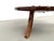 Brazilian Folk Art Brutalist Circular Coffee Table in Wood, 1950s For Sale - Image 6 of 18