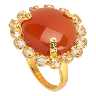 Clementine Ring (Orange) (Size 7) For Sale
