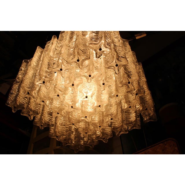 Square Chandelier from Venini, Italy, 1960s For Sale - Image 7 of 18