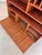 Teak Bookcase with Fold-Out Compartment, Denmark For Sale - Image 10 of 11
