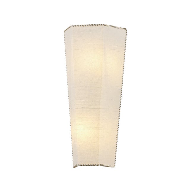 Hudson Valley Lighting Celmins 7.5 in. 2 Light Wall Sconce in Soft White Finish For Sale