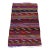 1970s Turkish Oushak Striped Design Colorful Kilim For Sale