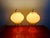 Tripod Lamps in Pale Green Pleated Celluloid, 1960s, Set of 2 For Sale - Image 13 of 18