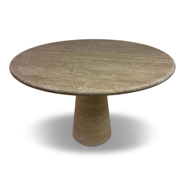 Italian Travertine Dining Table, 2010s For Sale - Image 13 of 13