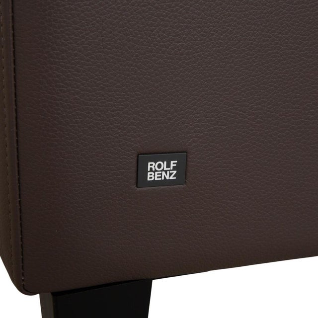 Animal Skin Ego 3-Seater Sofa in Brown Leather from Rolf Benz For Sale - Image 7 of 11