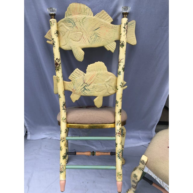 Mackenzie childs fish chair discount