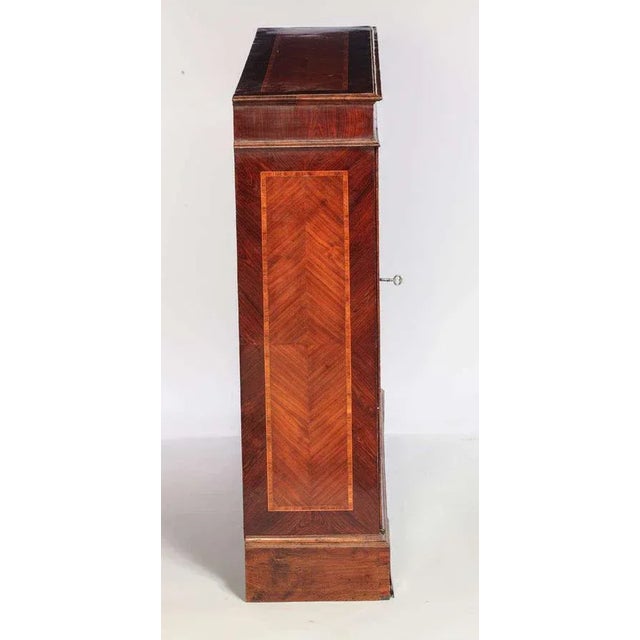 18th Century Italian Parquetry Bookcase For Sale - Image 4 of 7