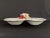 Vintage Italian Floral 4-Part Serving Platter For Sale - Image 10 of 13