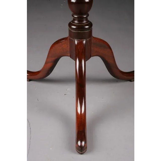 19th Century English Regency Folding Table or Tripod For Sale - Image 5 of 8