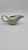 American Modern Creamer or Gravy Boat by Russell Wright for Steubenville Pottery. gray color. very elegant design