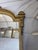 Large Antique English Shaped Top Gilt Overmantle Mirror, 19th Century For Sale - Image 3 of 8