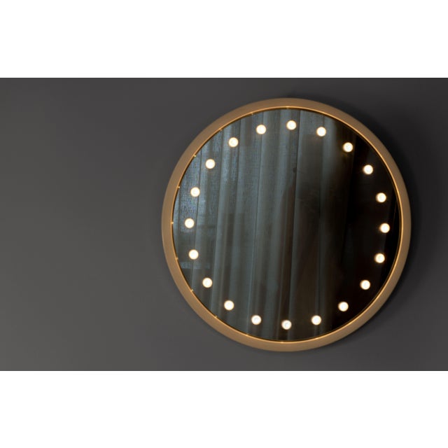 Mod. 51/A Luminous Wall Mirror by Gino Sarfatti for Arteluce, 1950s For Sale - Image 9 of 15