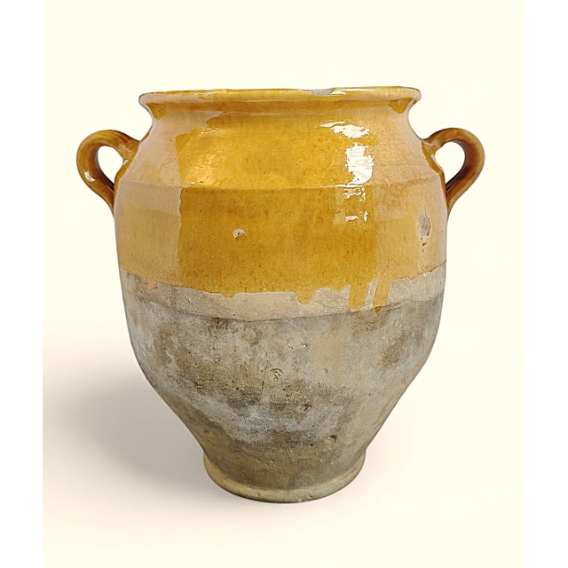 French Glazed Pottery Confit Pot, 1800s For Sale - Image 6 of 6
