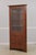 Mission Stickley Mission Oak Leaded Glass Corner Cabinet For Sale - Image 3 of 18