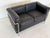 Mid-Century Modern Leather LC 2 Sofa from Cassina For Sale - Image 3 of 11