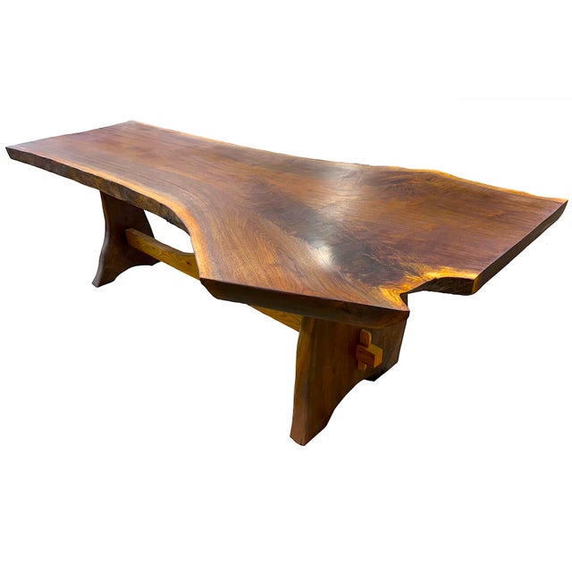 This dining table was hand-crafted by a highly skilled craftsman on his ranch in central Montana. Constructed of solid...