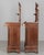 Wood Pair of Italian Walnut Marble Top Nightstands For Sale - Image 7 of 10