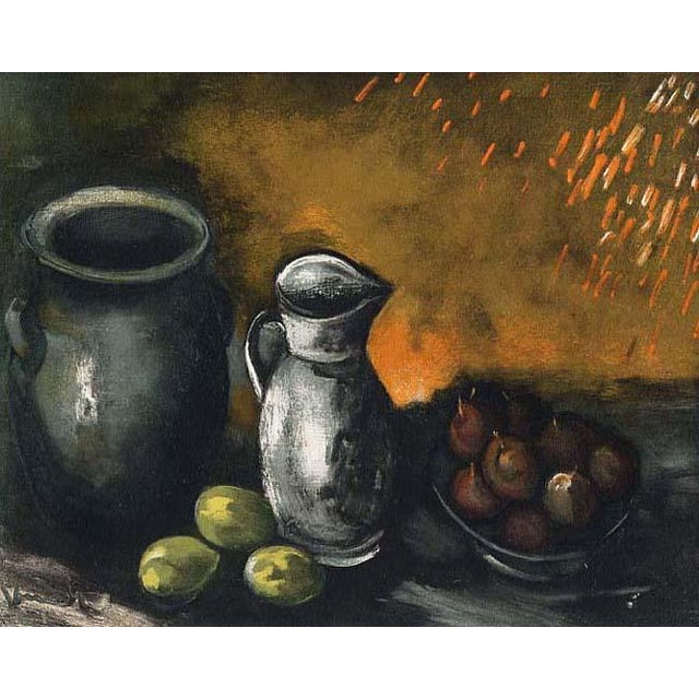 Title: Still life with Jugs Artist: Maurice de Vlaminck Country: France Medium: Lithograph – 28 Marks: Not Signed not...