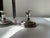 Art Deco Danish Low Silver Candleholders, 1950s, Set of 2 For Sale - Image 6 of 9