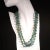 This is part of Chairish’s Fine Jewelry assortment. Introducing the Custom-Made 80-Inch Teal Crystal Bead Necklace – a...