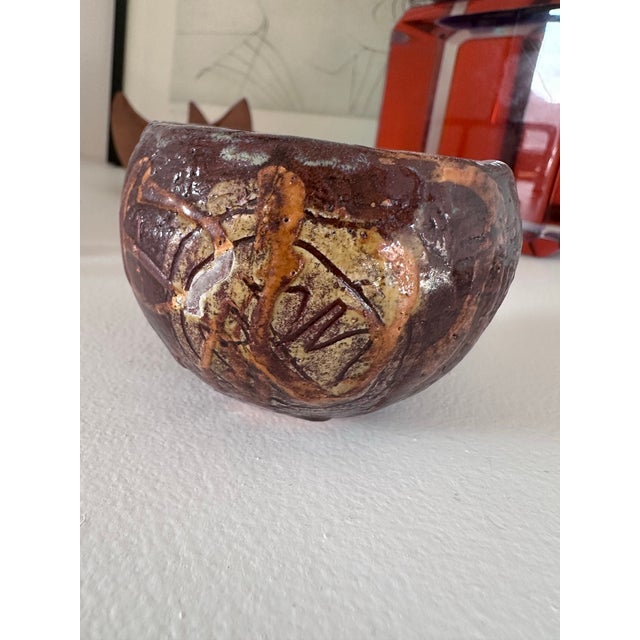 Mid 20th Century Mid-Century Paul Bogatay Studio Pottery Pinch Pot For Sale In Phoenix - Image 6 of 6