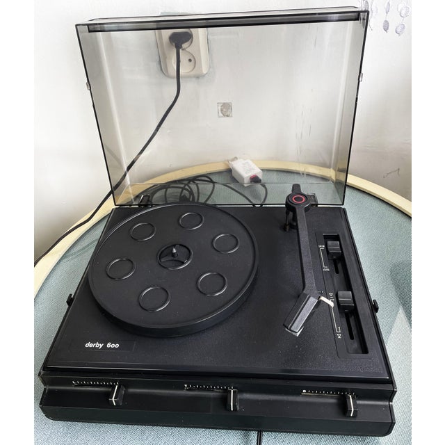Vintage Bruns Derby 600 Turntable, GDR, 1970s For Sale - Image 9 of 14