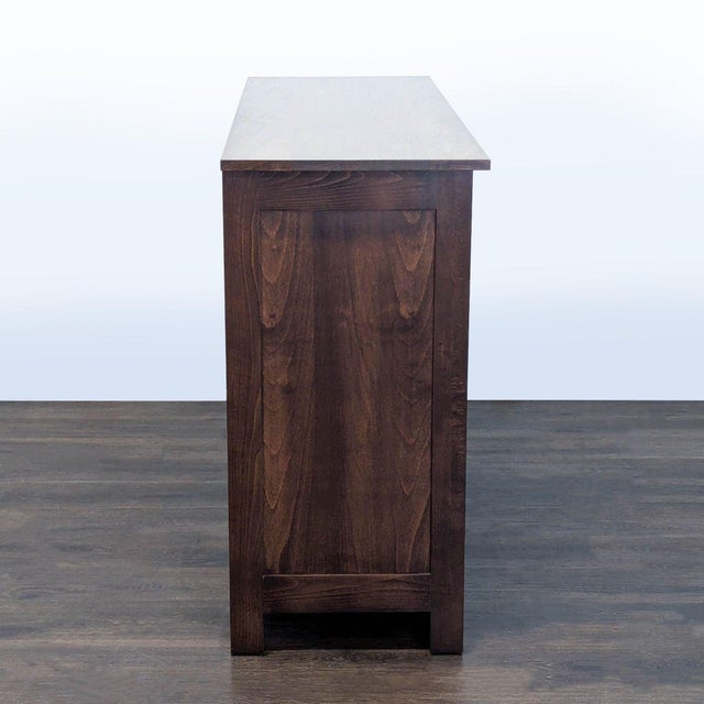 2010s Room & Board 6-Drawer Wooden Dresser in Dark Brown Finish For Sale - Image 5 of 10