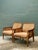 Mid-Century Modern Vintage Baker Cane Panel Lounge Chairs - A Pair For Sale - Image 3 of 12