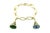 Early 21st Century Bochic Vintage Jade Charm Link Bracelet For Sale - Image 5 of 6