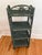 Vintage Green Wicker Shelf With Four Tiers For Sale - Image 9 of 10