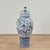 Blue Pair of Chinese Blue and White Porcelain Dragon Palace Urns For Sale - Image 8 of 13