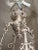 Louis XVI Style Silvered Metal Chandelier For Sale - Image 4 of 6