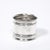 Neoclassical Antique 800 Silver Napkin Ring With Border Detailing & Antique Hallmarks For Sale - Image 3 of 7