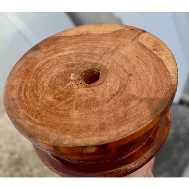 Antique French Style Bronze Cupid Figure on Wood Base For Sale - Image 12 of 12