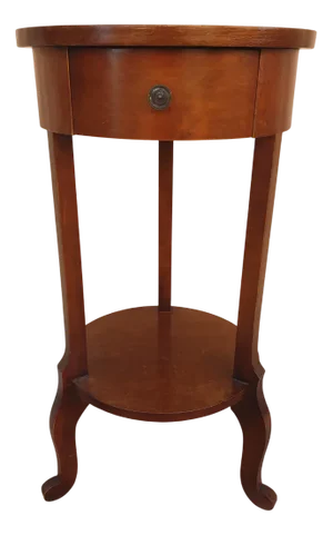 Vintage Round Mahogany Table